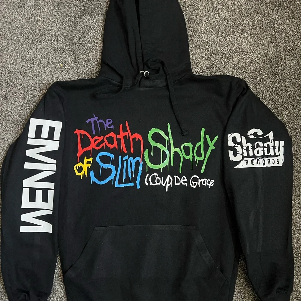 Eminem The Death of Slim Shady Pullover RARE Hoodie New S-5XL Fast … - Picture 9 of 10